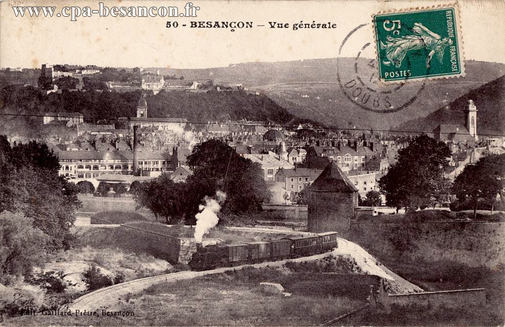 50 - BESANÇON - Vue générale